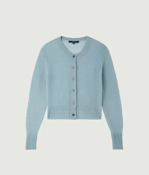 Griffith Cardigan - Celadon Blue