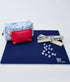 Mahjong Tavel Set - Parisian Blue