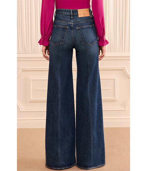 Stretch Valory Flare Jeans - Nile