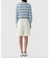 Collegiate Striped Polo - Stone Combo