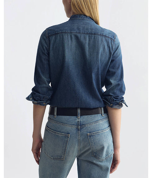 Suzette Denim Shirt - Classic Wash
