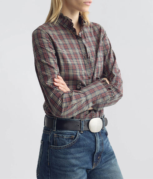 Elio Cotton Shirt - Rustic Check