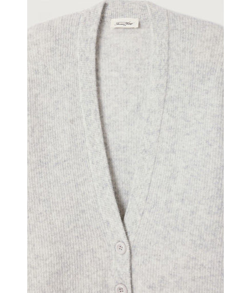 Damsville Cardigan - Heather Grey