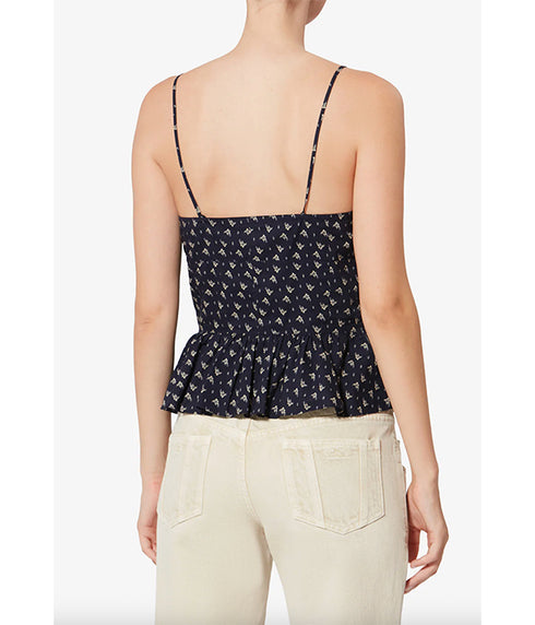 Dolma Top - Black/Ecru