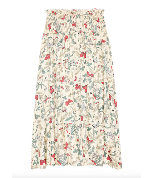 The Canary Skirt - Floating Butterflies