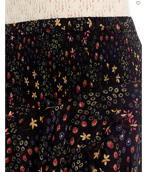 Brigette Skirt - Black/Ecru