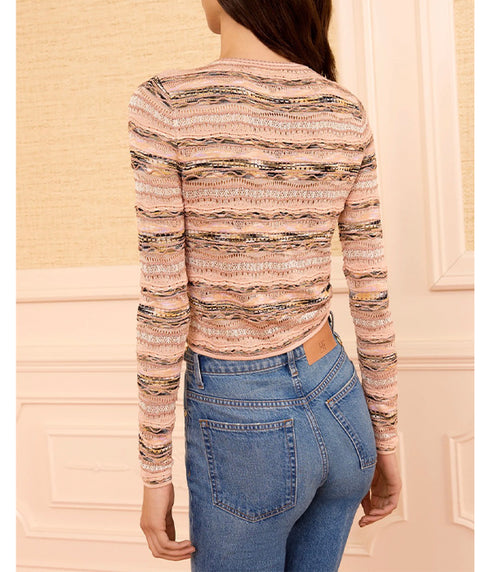 Mia Cardigan - Hibiscus