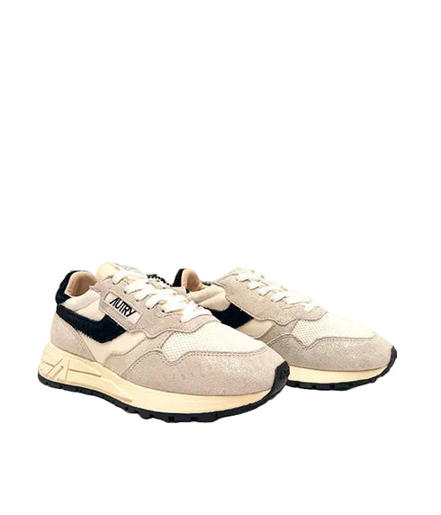 Reelwind Sneaker - Suede Pony Silver Black