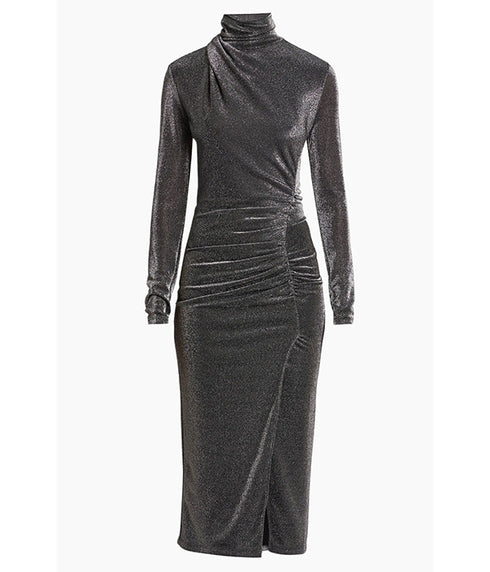 Jenisa Dress - Gunmetal