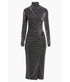 Jenisa Dress - Gunmetal