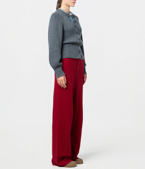 Sculpted Cardigan - Charcoal