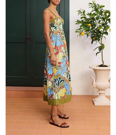 Solstice Midi Dress - Multi