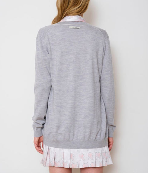 The Charleston Cardigan - Light Grey