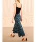 Clarisse Trumpet Midi Skirt - Midnight