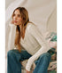 Charlotte Slim Cashmere Cardigan - Gardenia