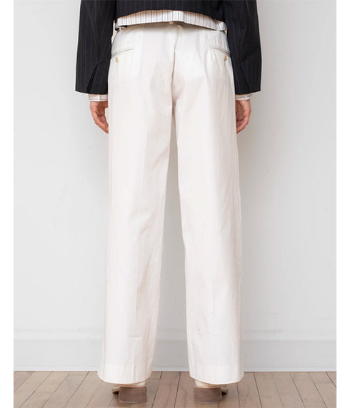 The Avenue Pant - White