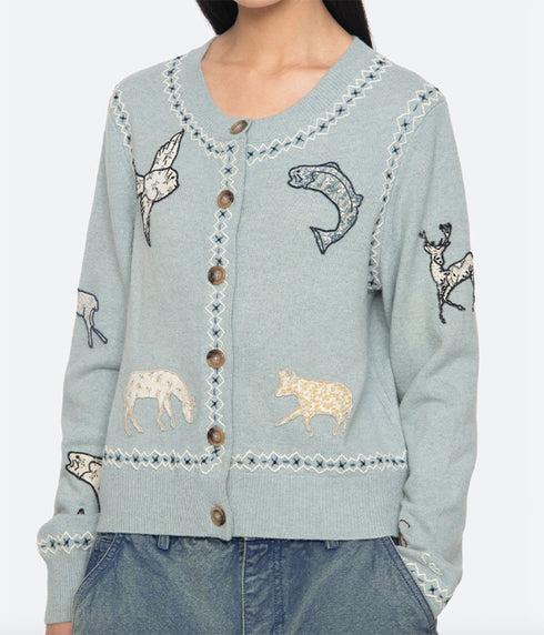 Winslow Cardigan - Blue