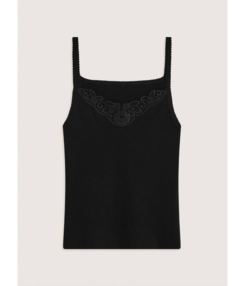 Posy Tank - Black