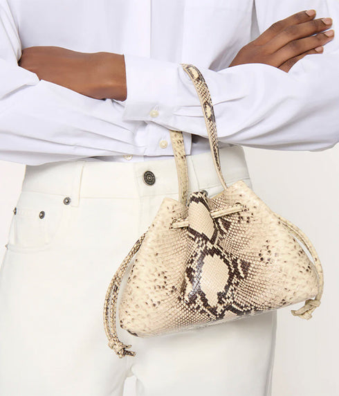 Drawstring Pouchette - Roccia