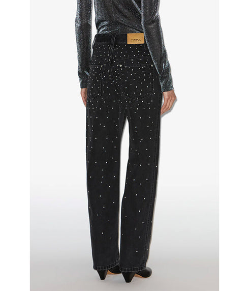 Brinsa Studded Jeans - Black