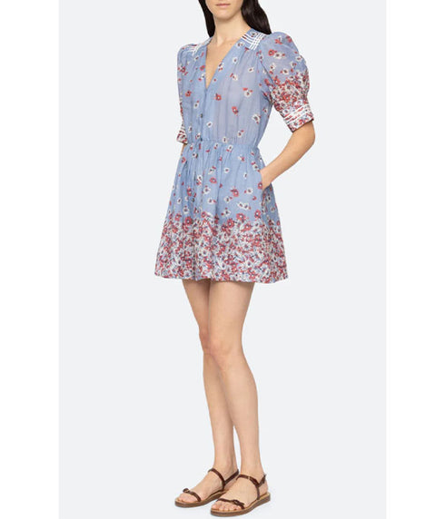 Whitney Print Mini Dress- Floral