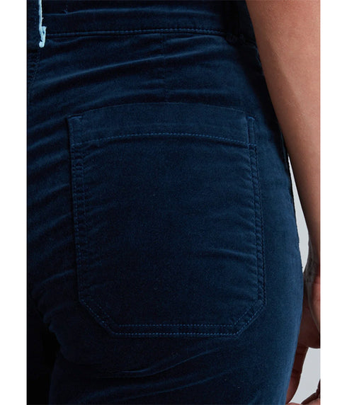 Sailor Velvet - Navy