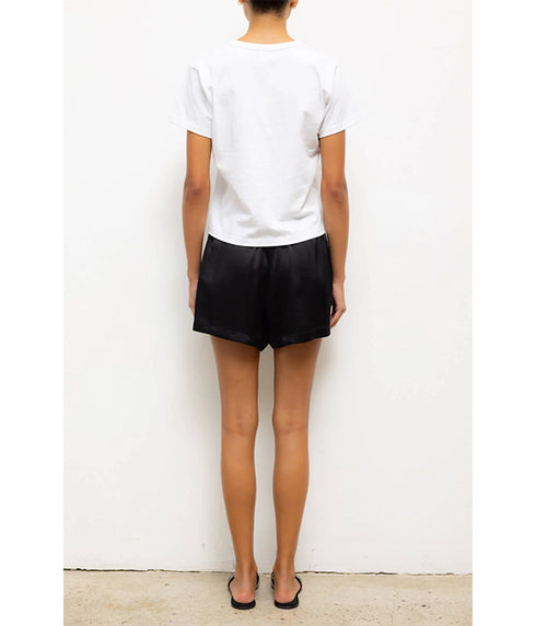 Margo V Neck Tee - White