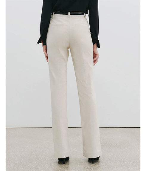 Corette Corduroy Pant - Ivory