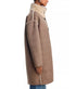 Yves Reversible Faux Sherling Coat - Faded Coco