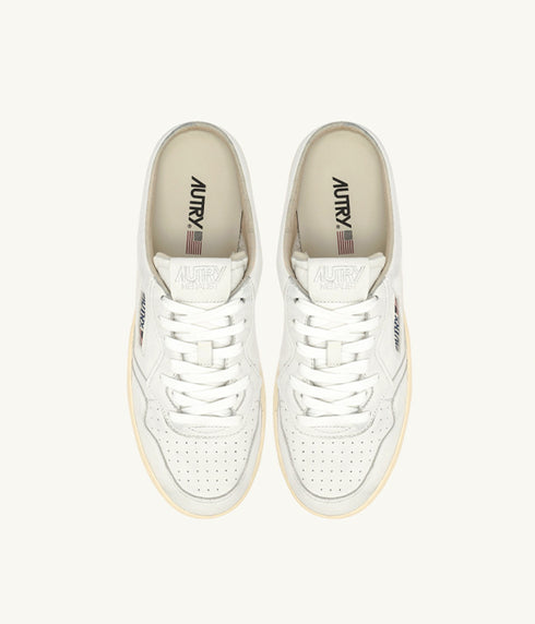 Metalist Mule Sneaker - Nappa Leather White