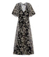 The Festal Dress - Brocade Floral