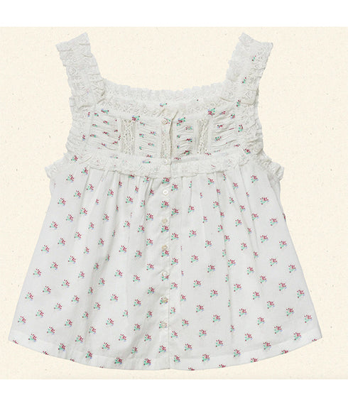 Fidella Top - Petit Posy Calico
