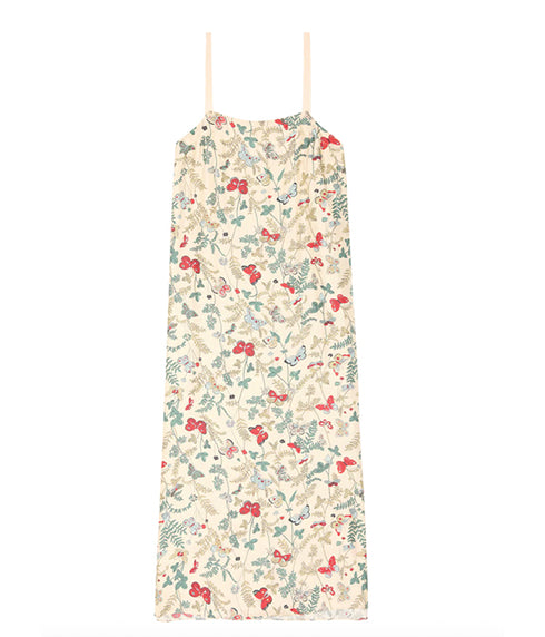The Sundrift Slip Dress - Floating Butterflies