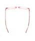 Bixby Reading Glasses - Polished Clear Pink