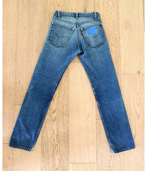 Vintage USA 505 Denim Jeans (c) - fits 25" x30"