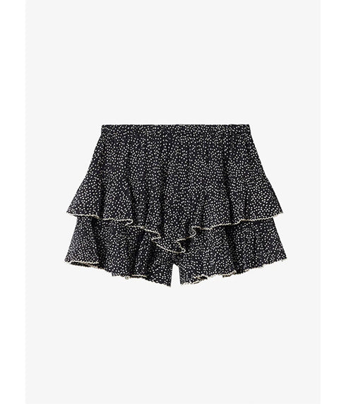 Jocadia Shorts - Black/Ecru
