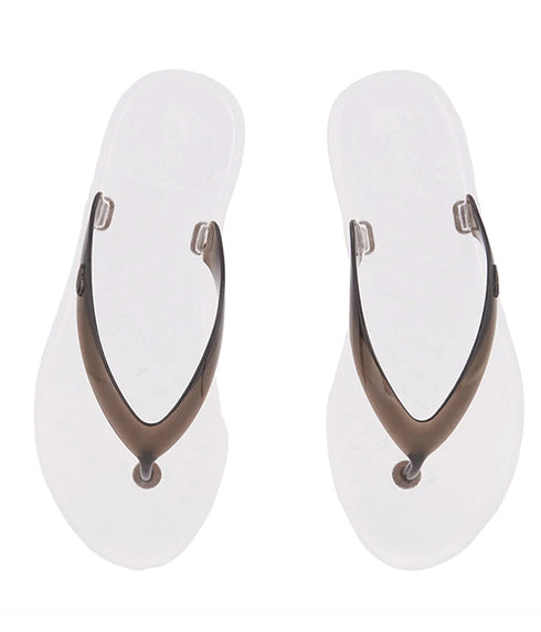 Jelly Flip Flop - Clear/Black