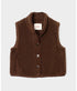 Kensi Vest - Chocolate Brown