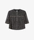 Douna Top - Black/Ecru