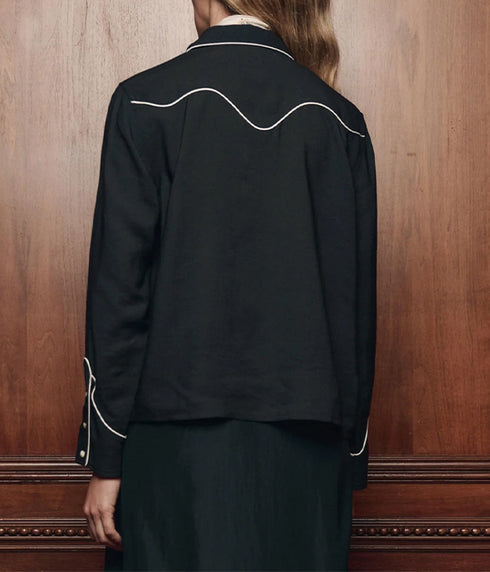 The Western Shirt - Black