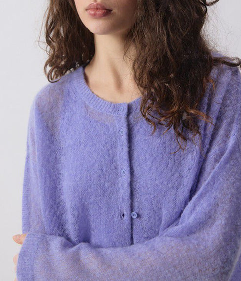 Bodyrow Cardigan - Provence Melange