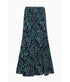 Clarisse Trumpet Midi Skirt - Midnight