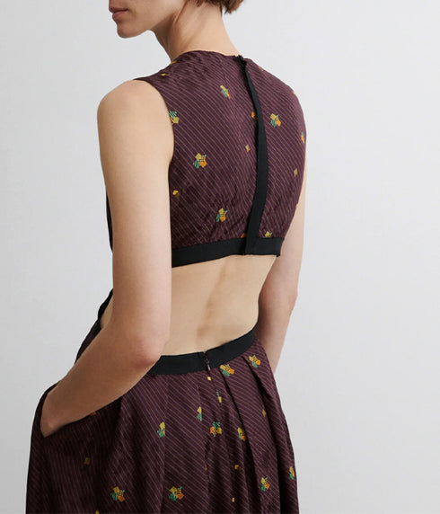 Noah Dress - Bordeaux