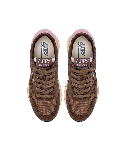 Reelwind Low Sneakers - Chocolate / Pink