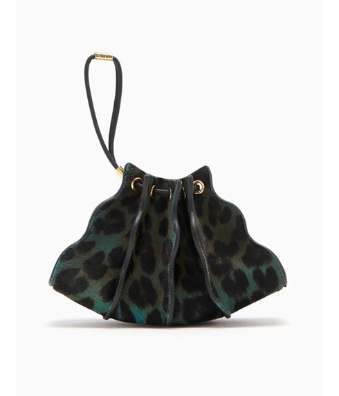 Adria Small Crossbody Bag - Emerald Leopard