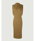 Gemma Dress - Beige Vert
