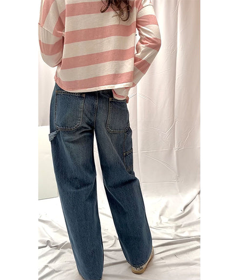 Roslyn Painter Pant - Blue