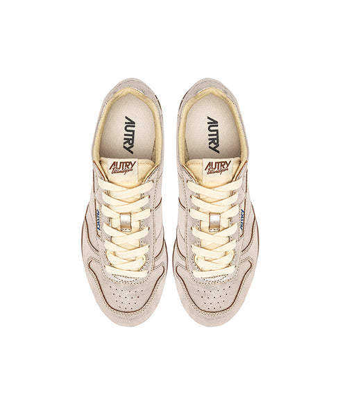 Windspin Low Sneaker - Ivory / Platinum