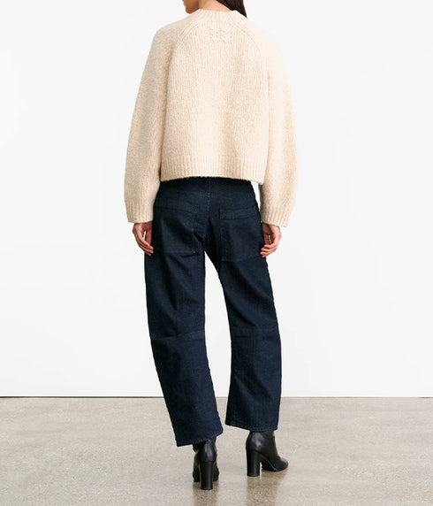 Tomaso Cashmere Sweater - Ivory