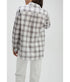 The Everything Shirt - Cream Plaid